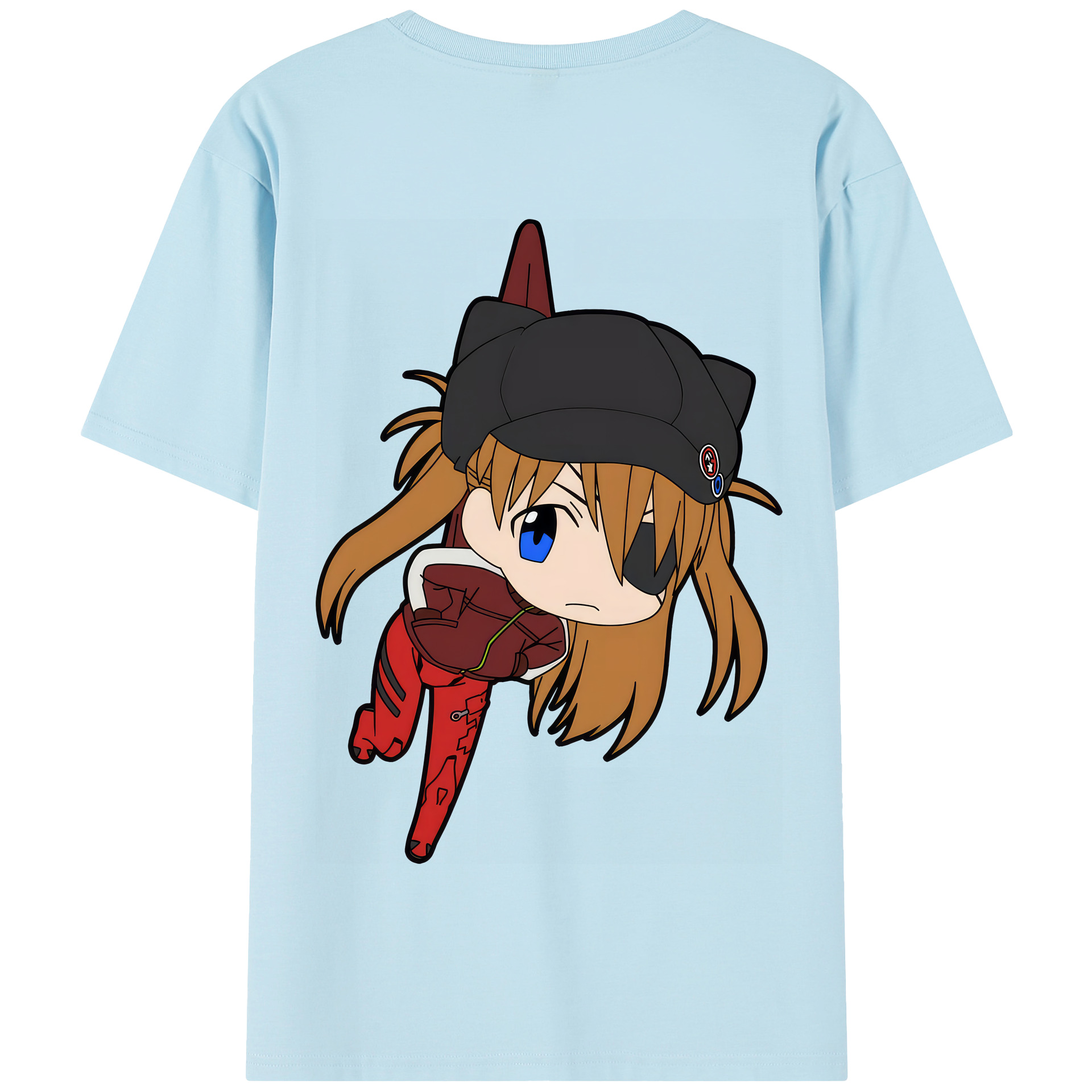 （画像用） EVA 新世紀エヴァンゲリオン 綿100％半袖Tシャツ（背面プリント）